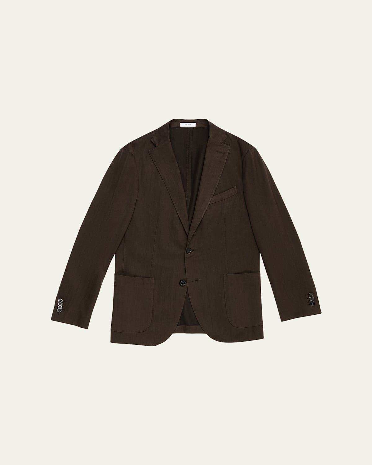 Boglioli Men's Wool Herringbone Single-Breasted Sport Coat