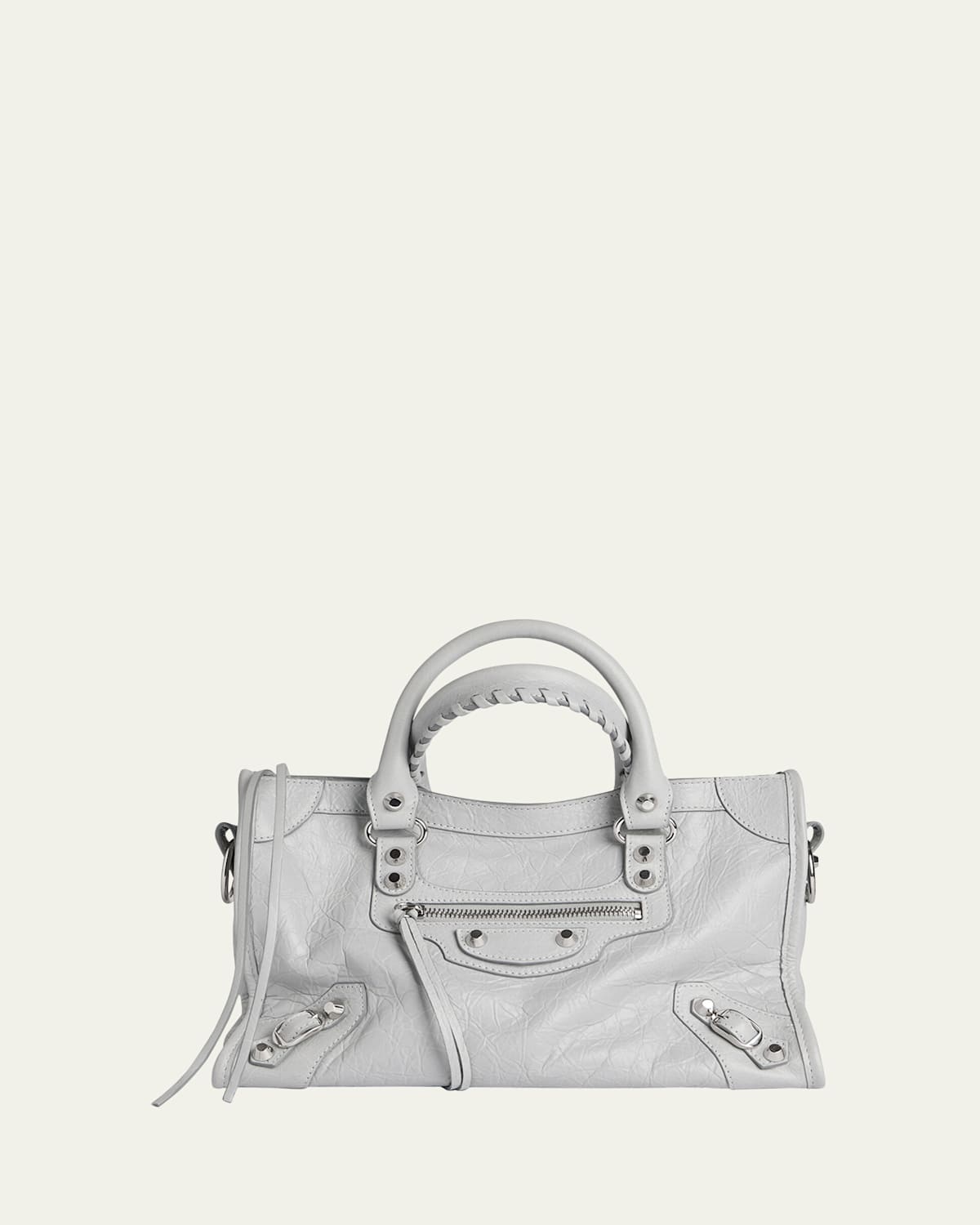 Le City Small Arena Leather Crossbody Bag