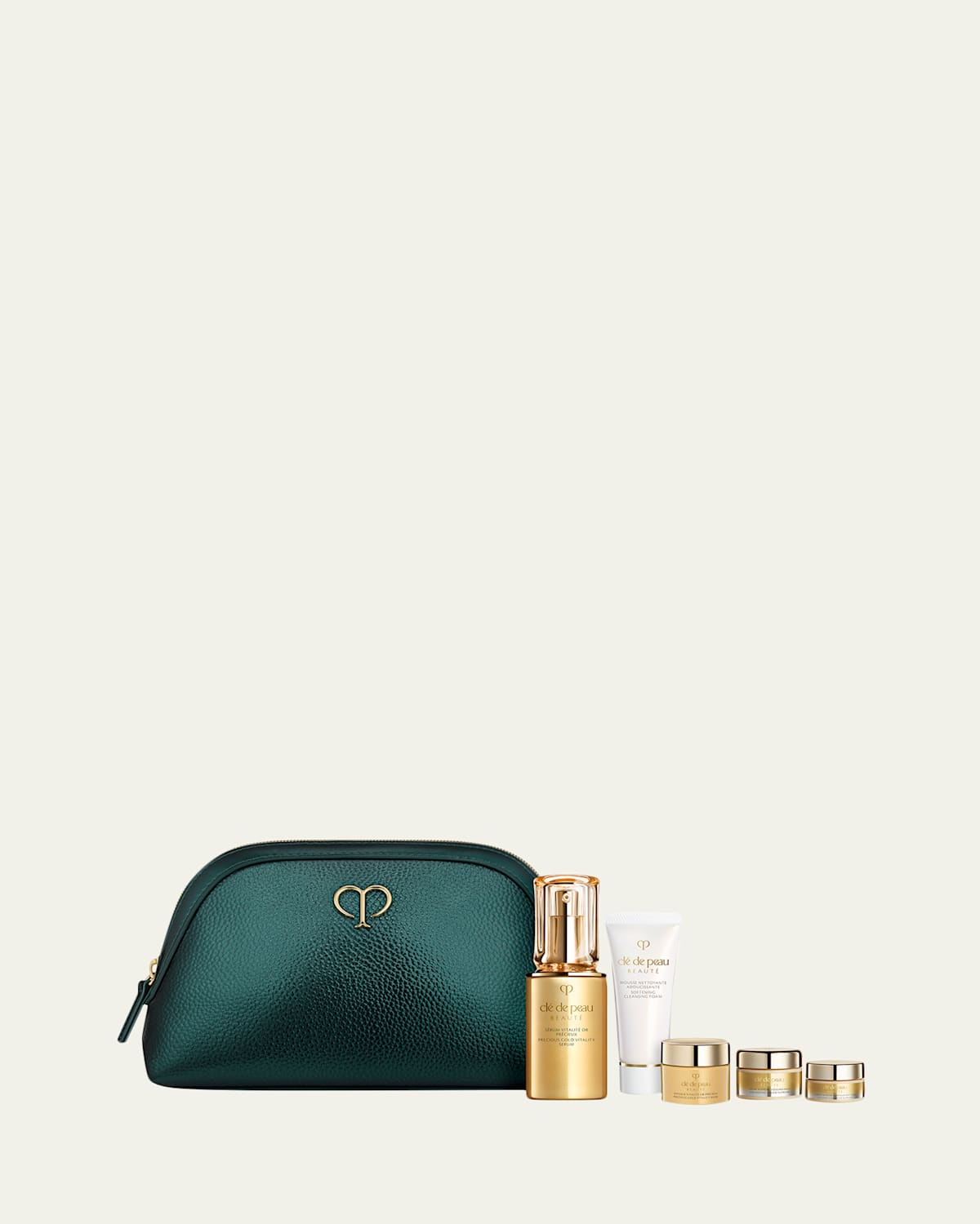 Clé De Peau Beauté Plump & Firm Gold 5-piece Holiday Collection In Multi