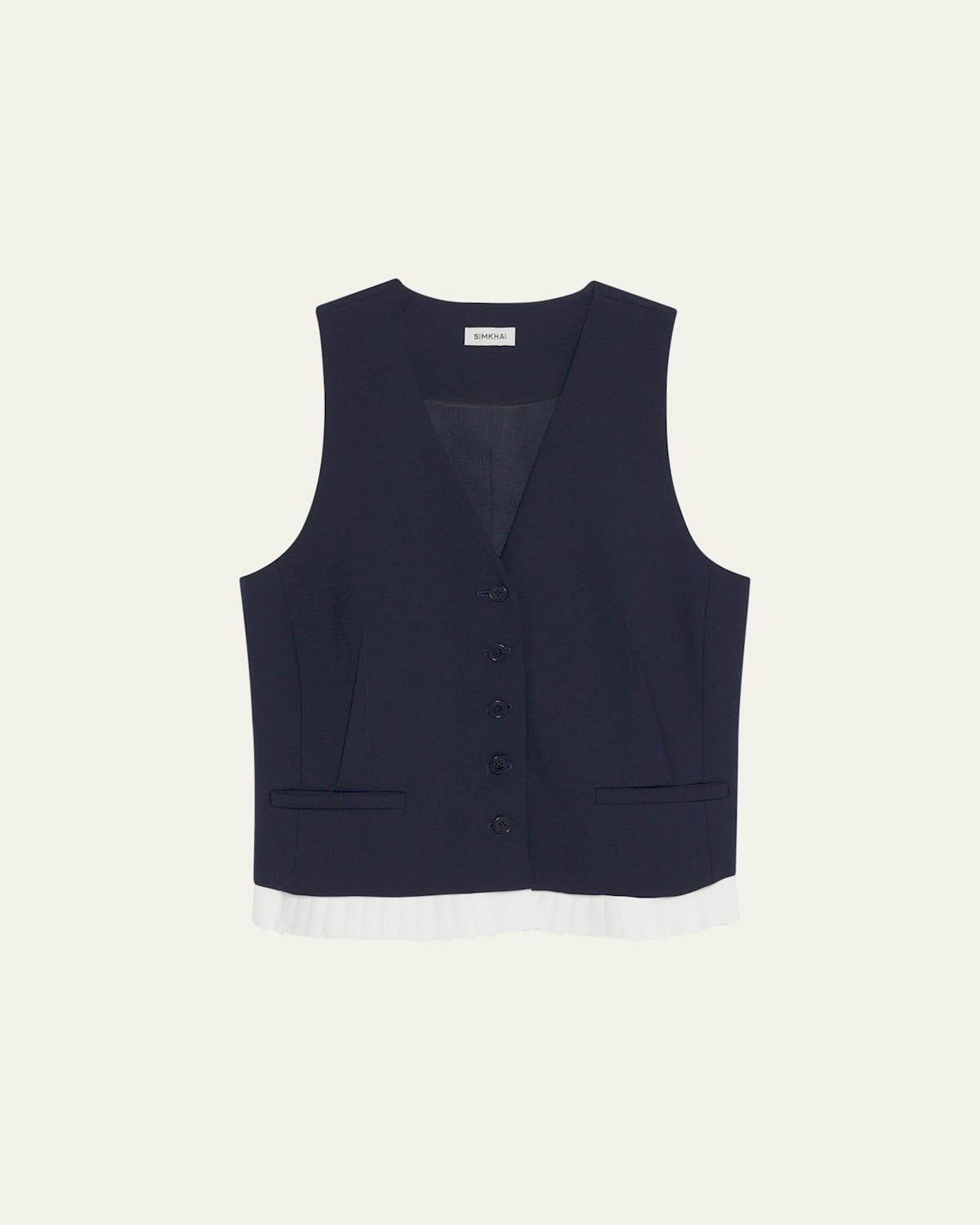 Simkhai Laiken Vest In Blue