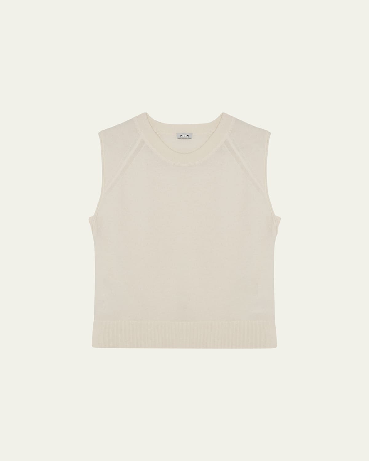 Simkhai Hanson Cashmere Vest In Green