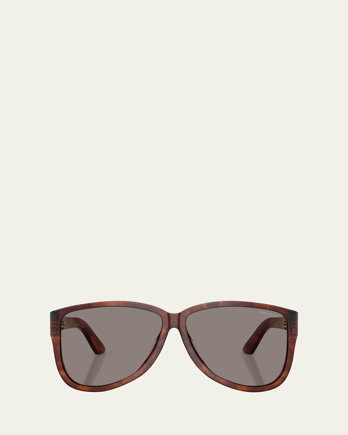 Miu Miu Mu A08sf Acetate Aviator Sunglasses