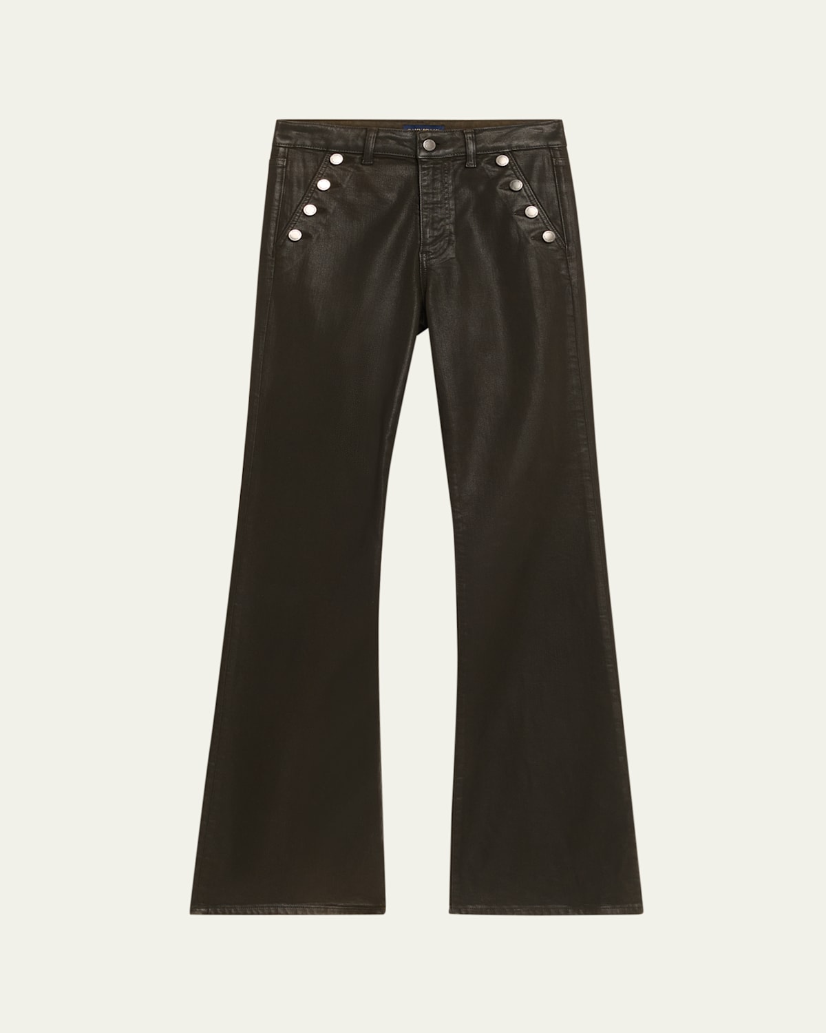 Ramy Brook Helena High-rise Flare Jean In Black
