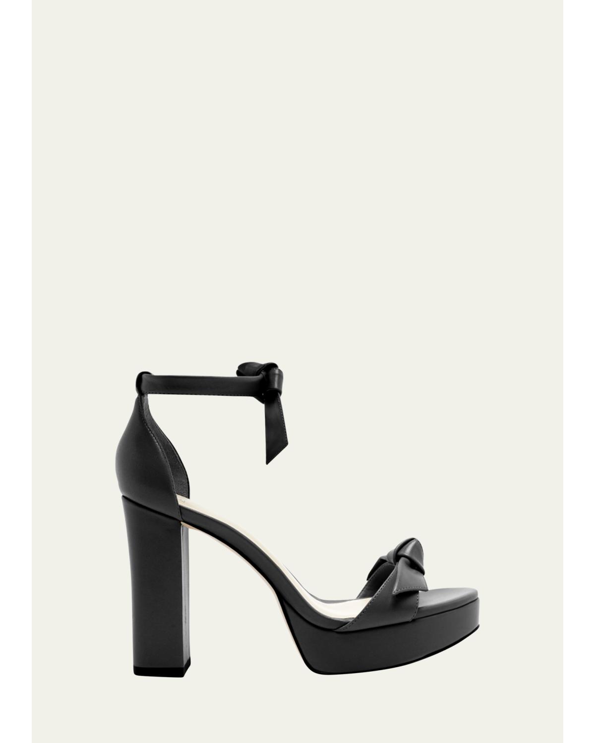 Mabeleh Leather Platform Sandals
