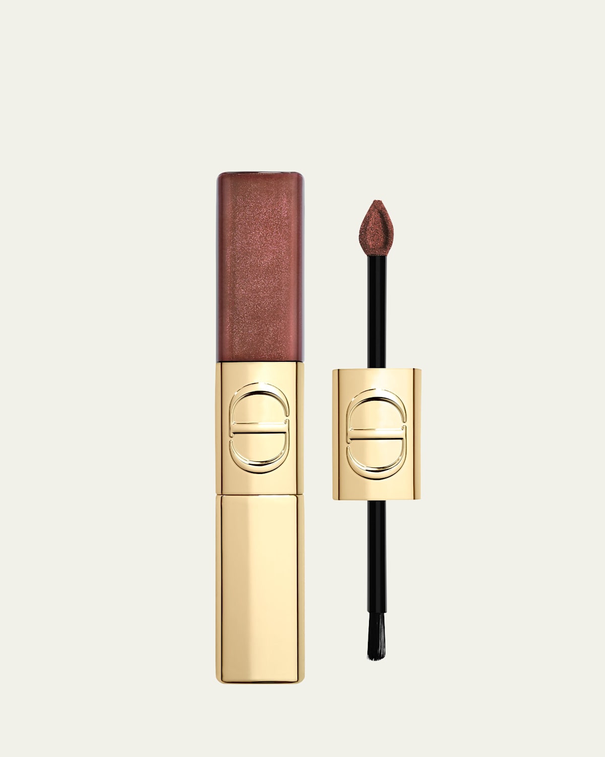 Dior Rouge  Forever Liquid Sequin Duo - Limited Edition In Brown