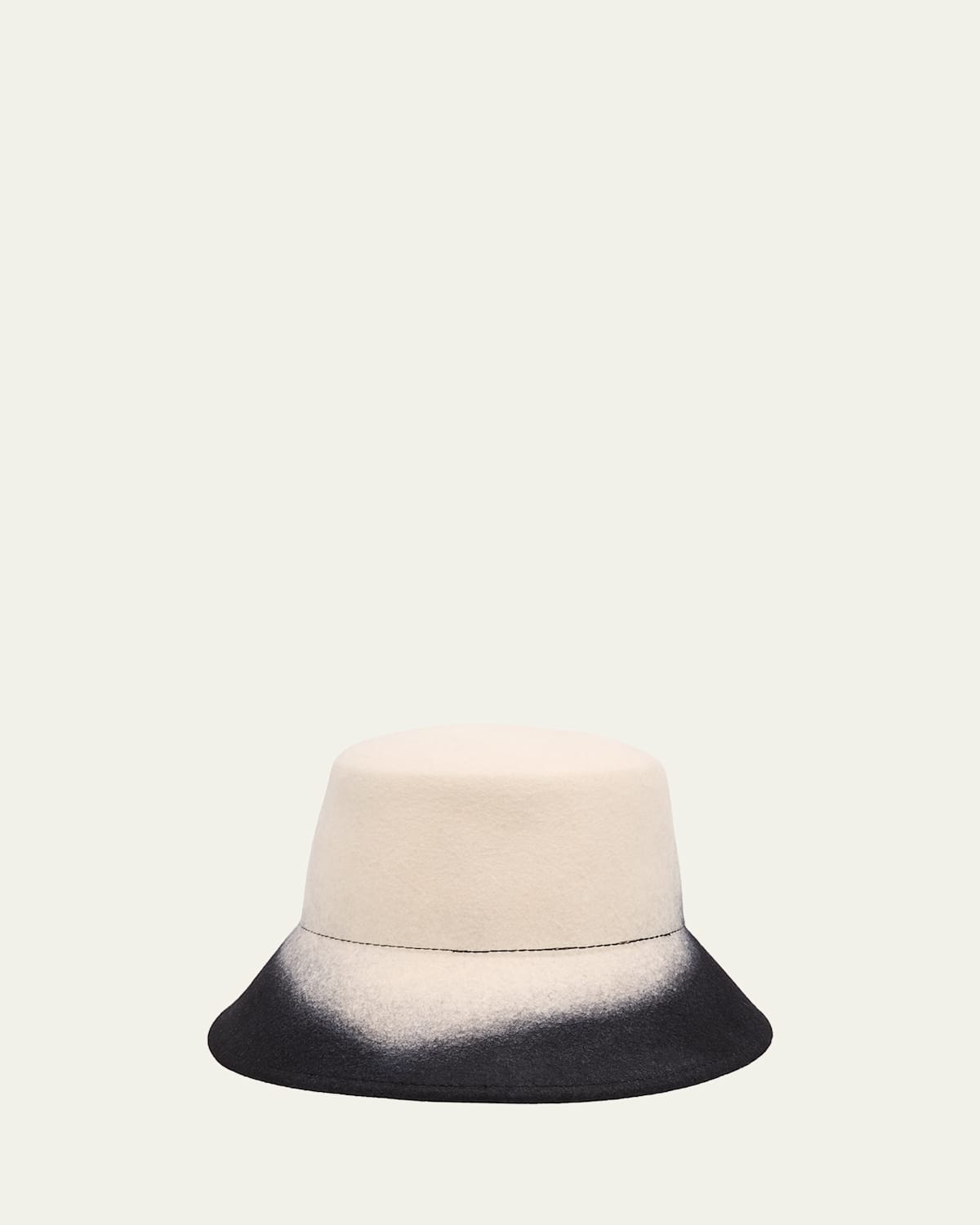 Eugenia Kim Ruby Wool Felt Asymmetric Bucket Hat