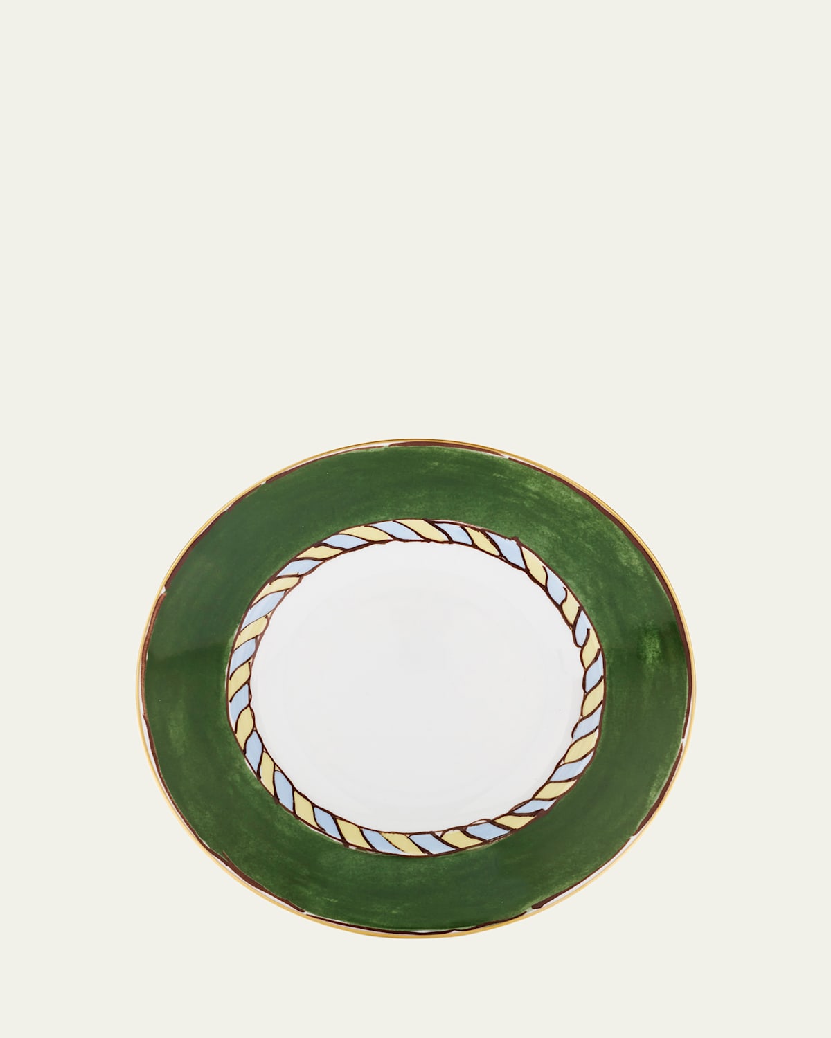 Ginori 1735 Il Viaggio Di Nettuno Soup Plate In Multi