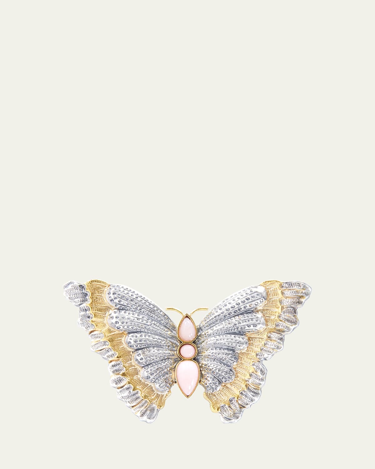 Blossom Butterfly Opal Brooch