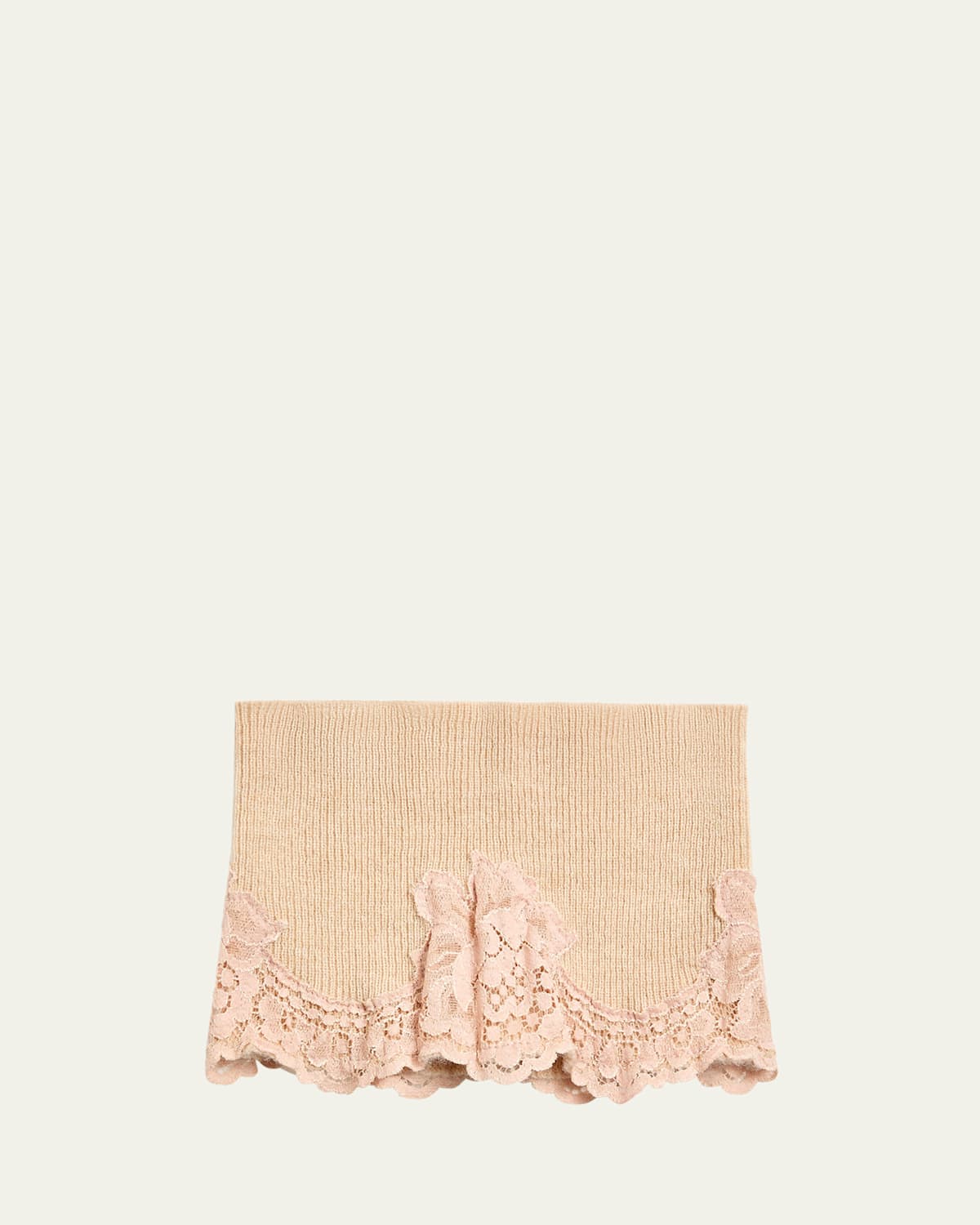 Valentino Vlogo Signature Cashmere And Lace Headband