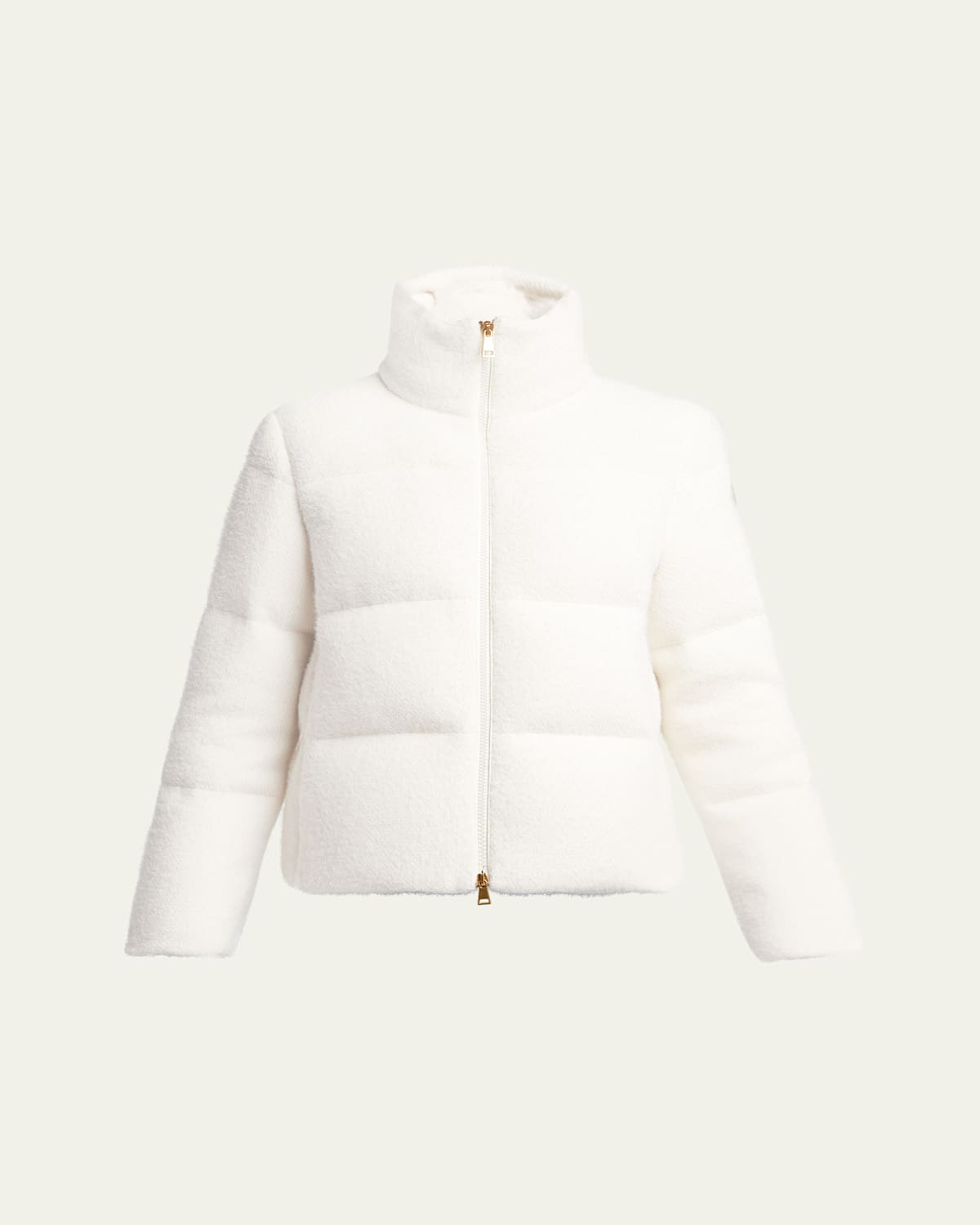 Moncler Mornas Short Down Jacket In White