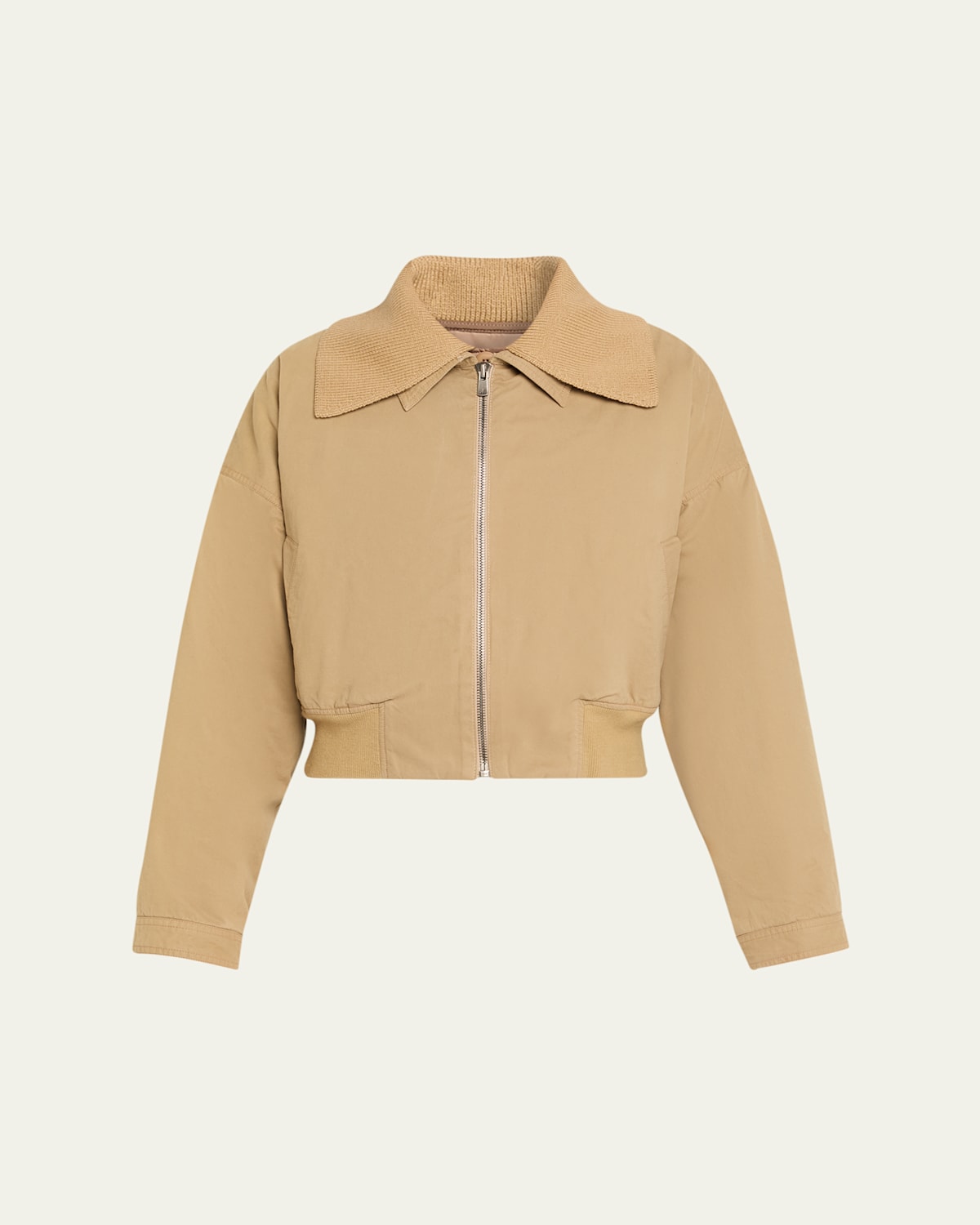Sea Sullivan Sportswear Bomber Jacket In Brown