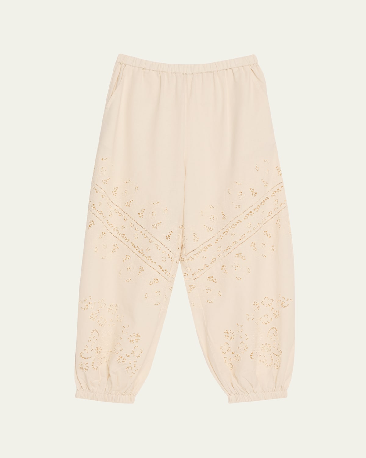 Sea Shanna Lace Loose-fit Pants In Multi