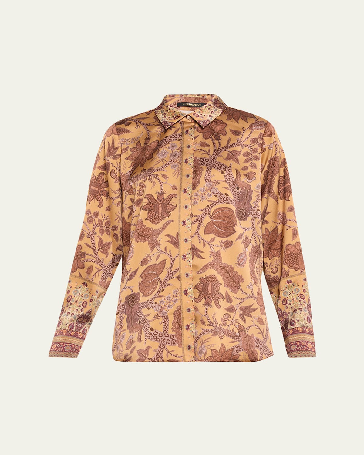 Kobi Halperin Hallow Floral Button-down Shirt In Multi