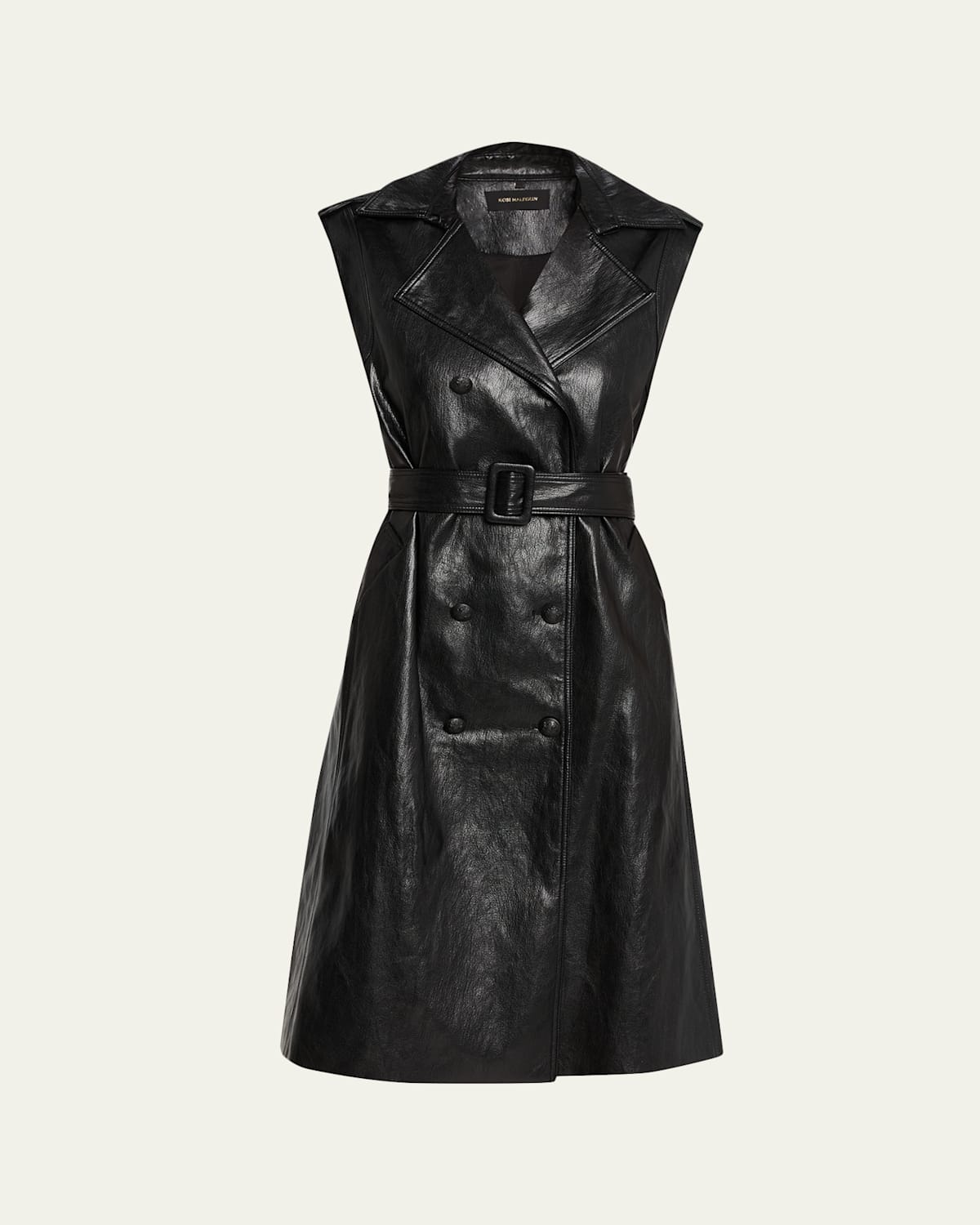 Kobi Halperin Val Double-breasted Midi Coat Dress In Multi