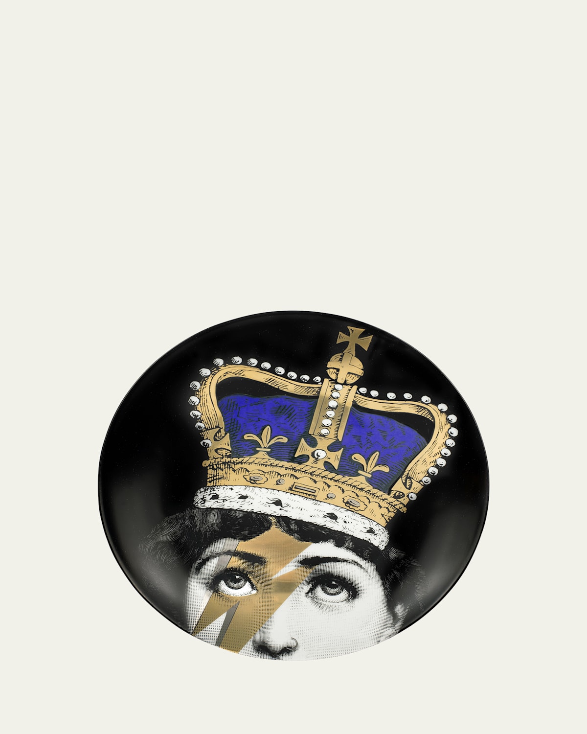 Fornasetti Tema e Variazioni n.389 Queen Lina Wall Plate