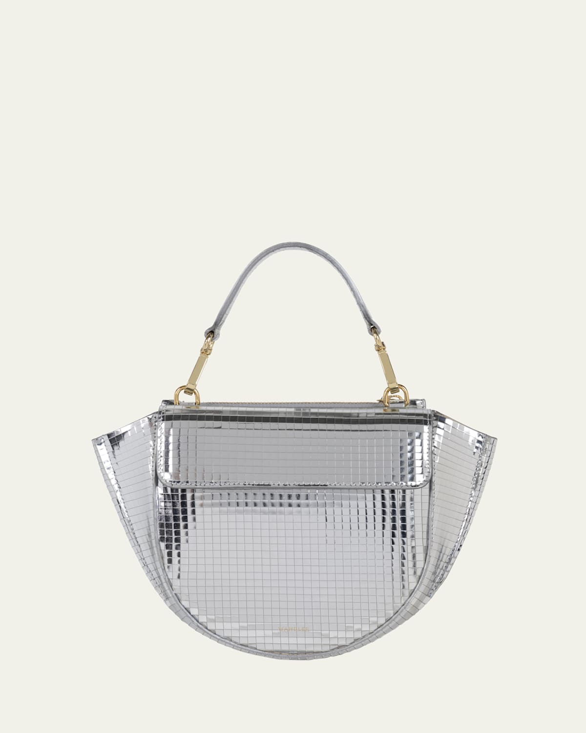 Wandler Hortensia Mini Metallic Leather Shoulder Bag