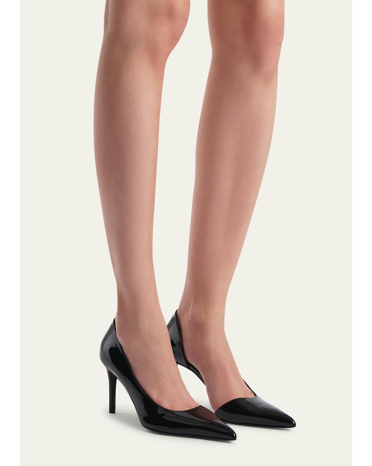 Jett Patent Leather Stiletto D'Orsay Pumps