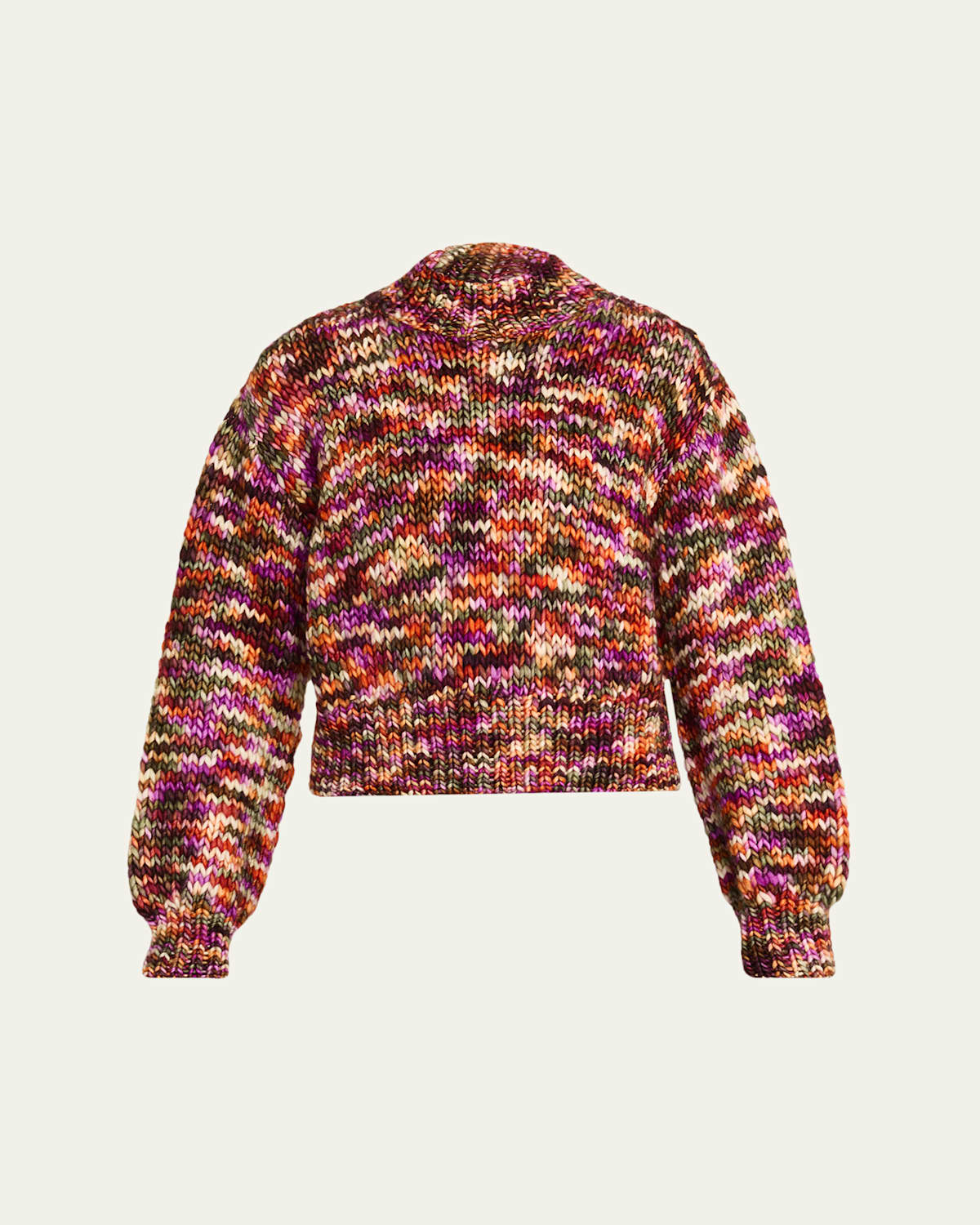 Ulla Johnson Maude Chunky Merino Wool Sweater In Gray