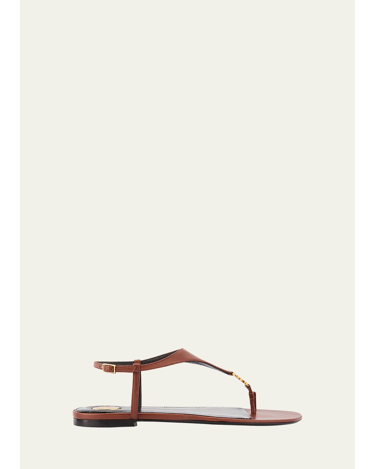 Cassandra Ysl Smooth Sandals