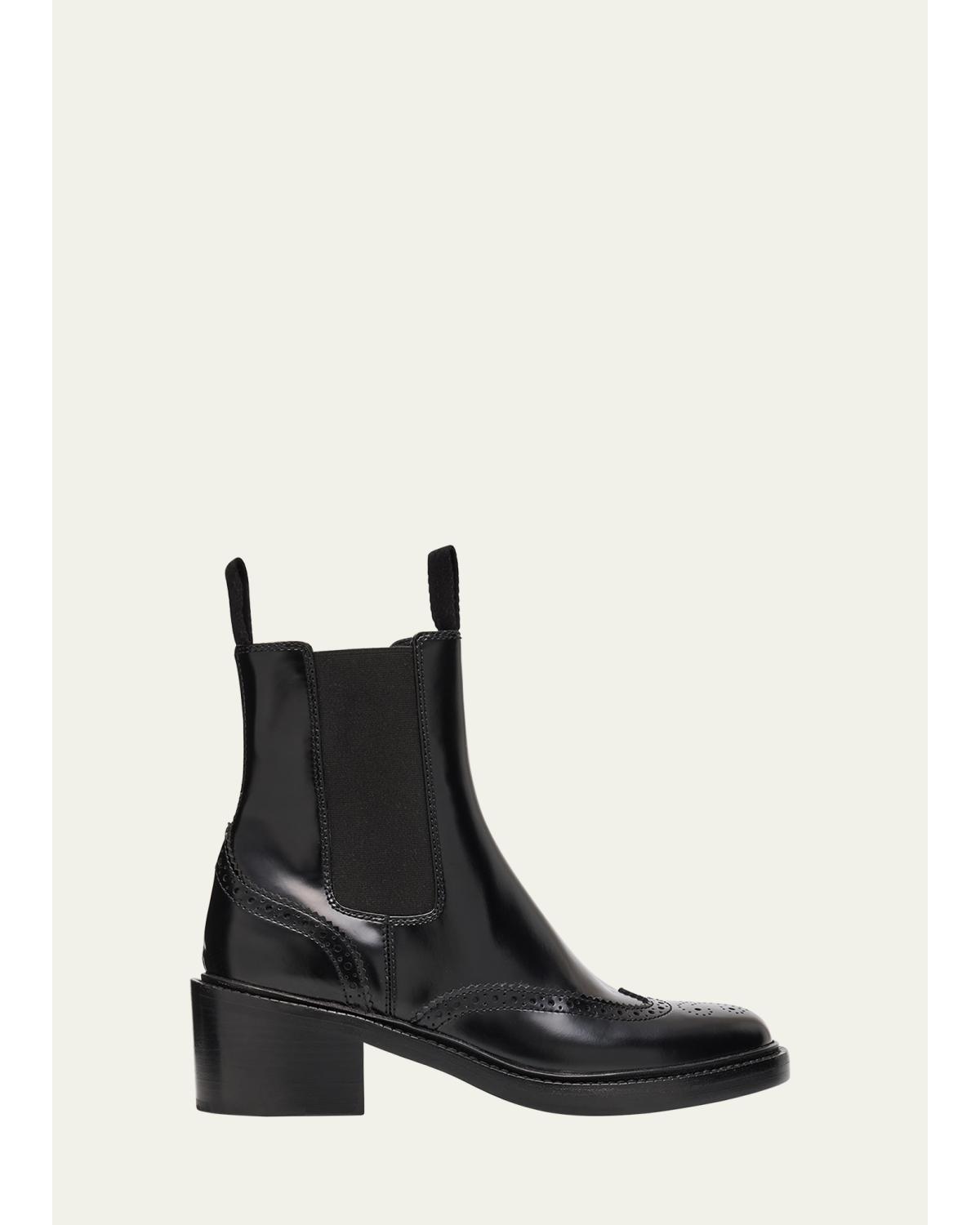 Vincent Leather Chelsea Boots