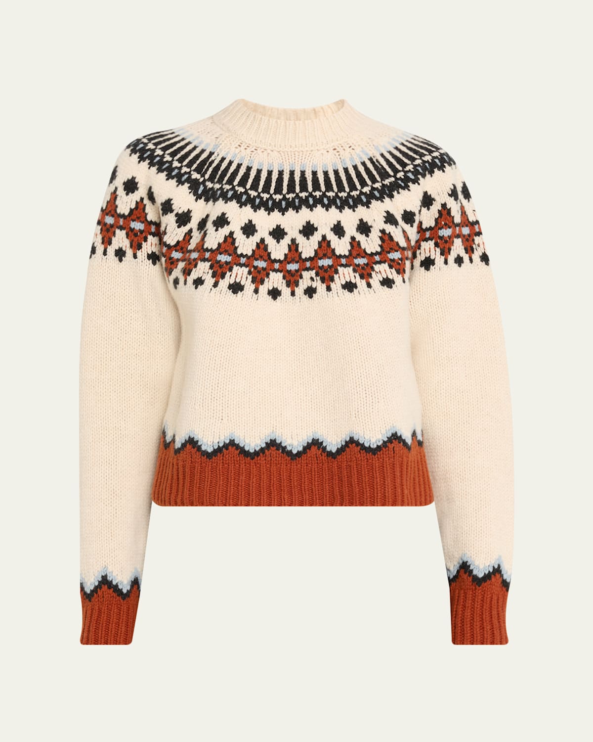 Alanui Sweet Winter Sweater In White