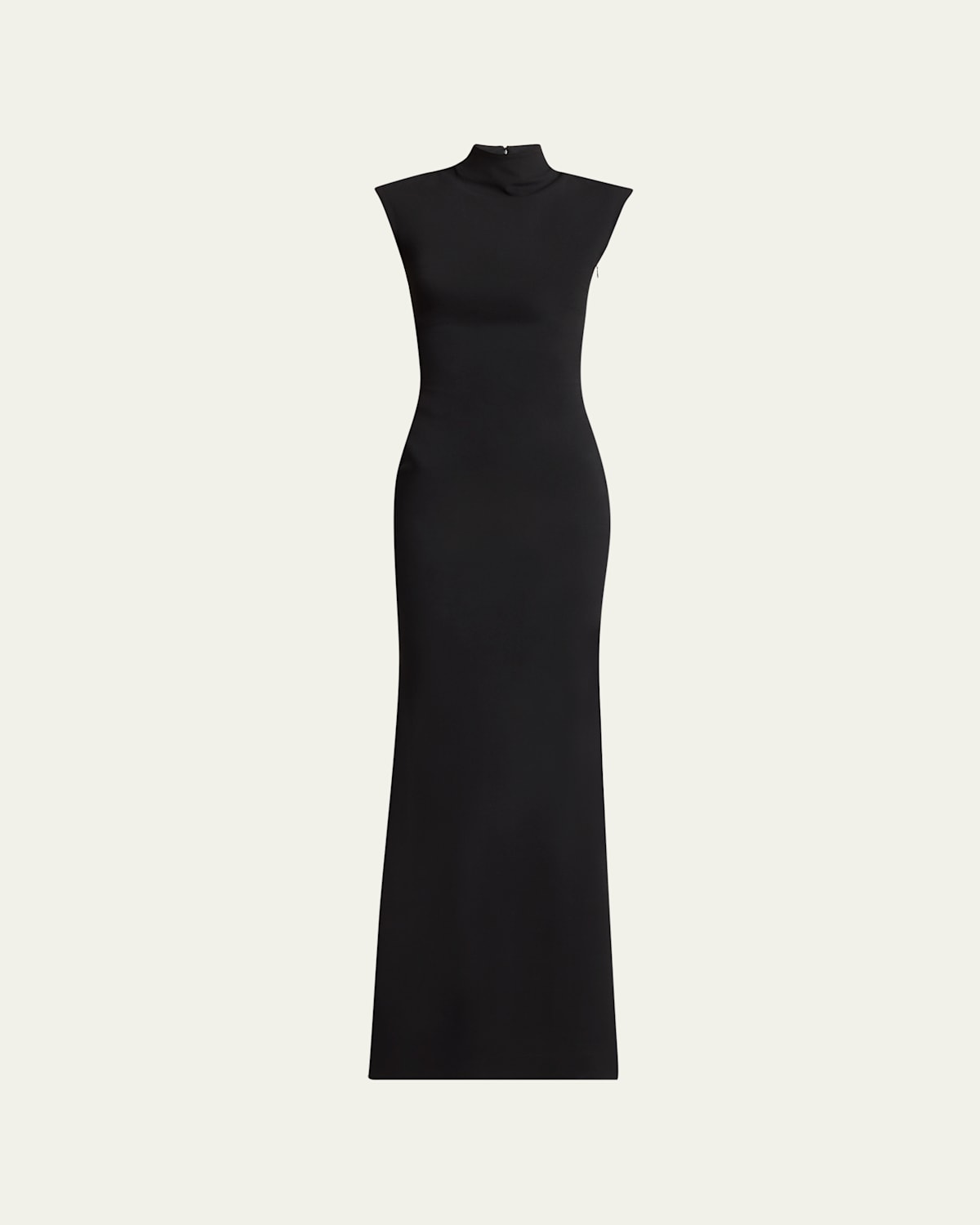 Jacquemus The Alba Maxi Dress In Black