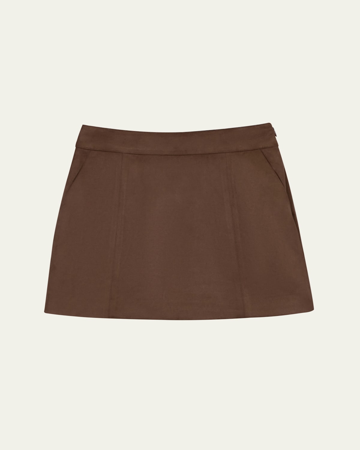 Dunst A-line Mini Skirt In Brown