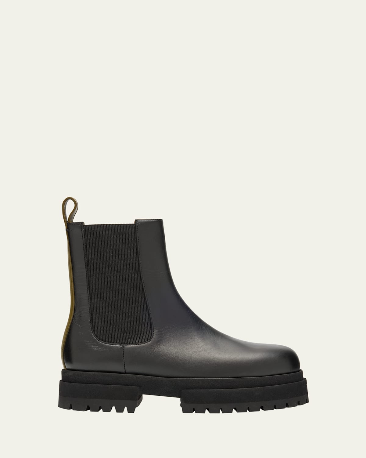 Maria Luca Acacia Leather Chelsea Boots In Black