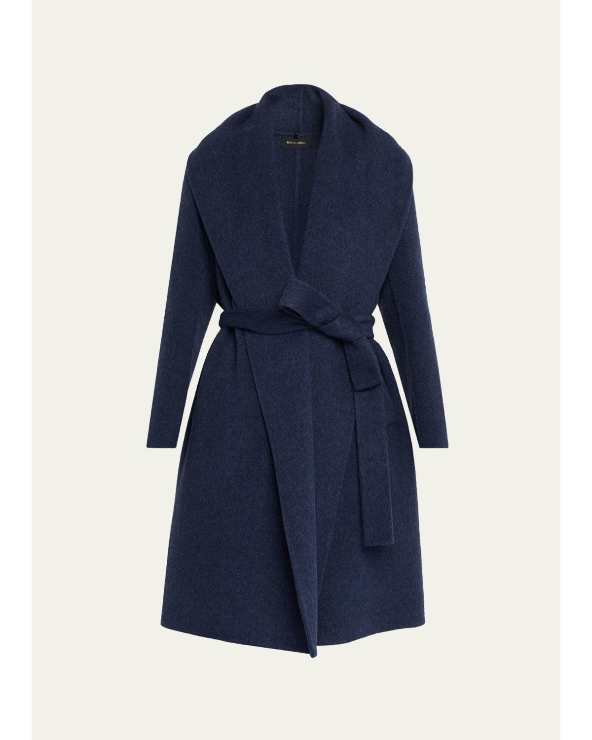 Yael Shawl-Collar Wrap Coat