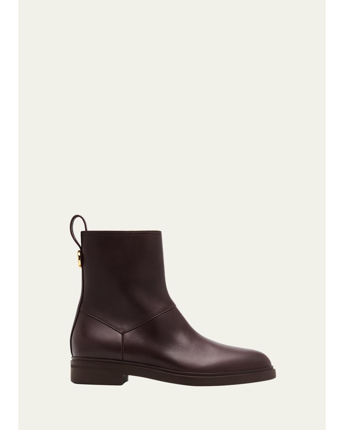 Kilda Leather Ankle Boots