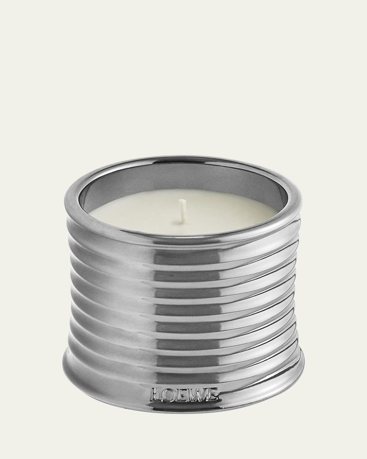 Loewe Black Sesame Midi Scented Candle In Metallic