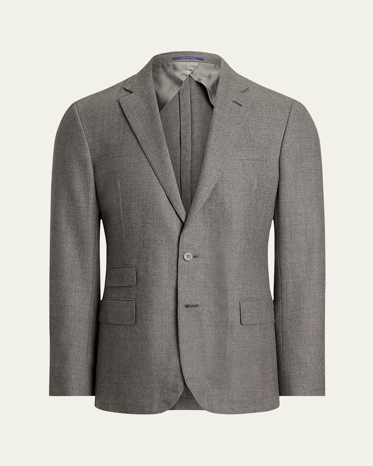 Ralph Lauren Men's Kent Two-button Notch Lapel Sport Coat In Gray