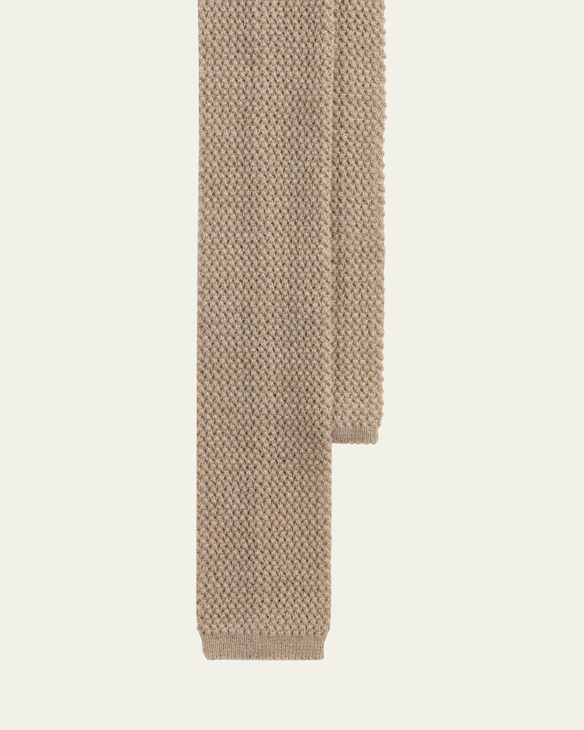 Ralph Lauren Men's Cashmere Knit Tie In Brown