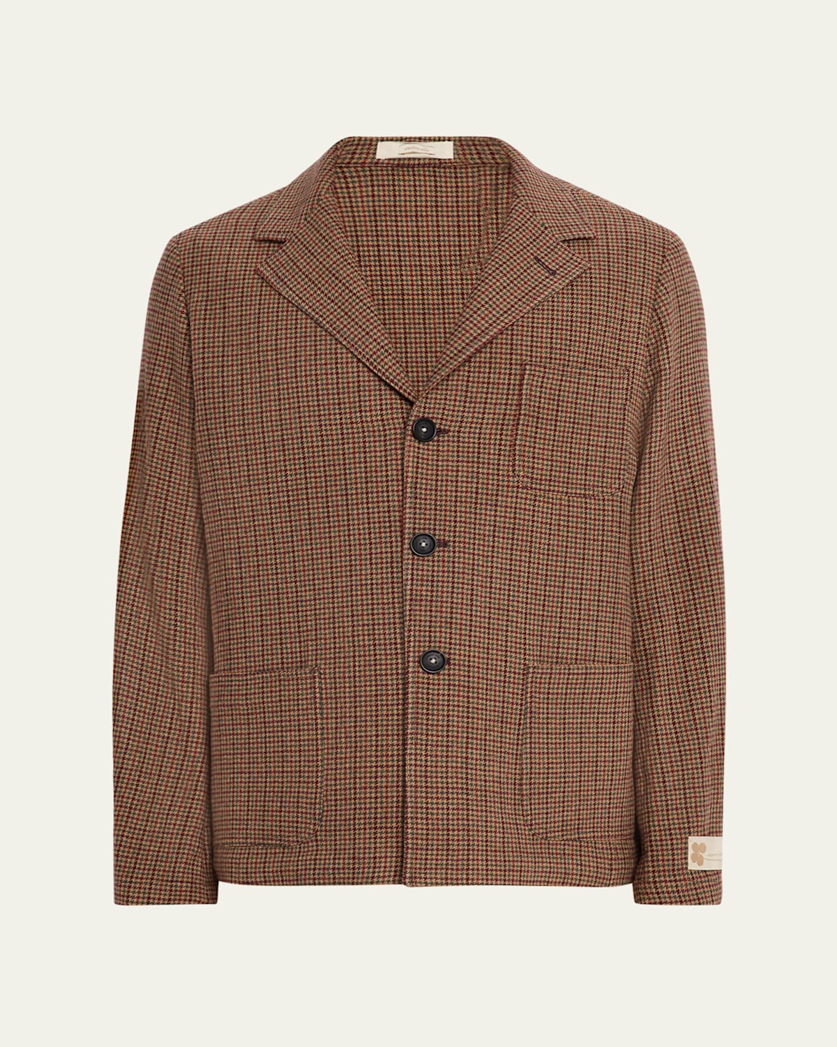 Men's Gstaad Wool Nehru Jacket