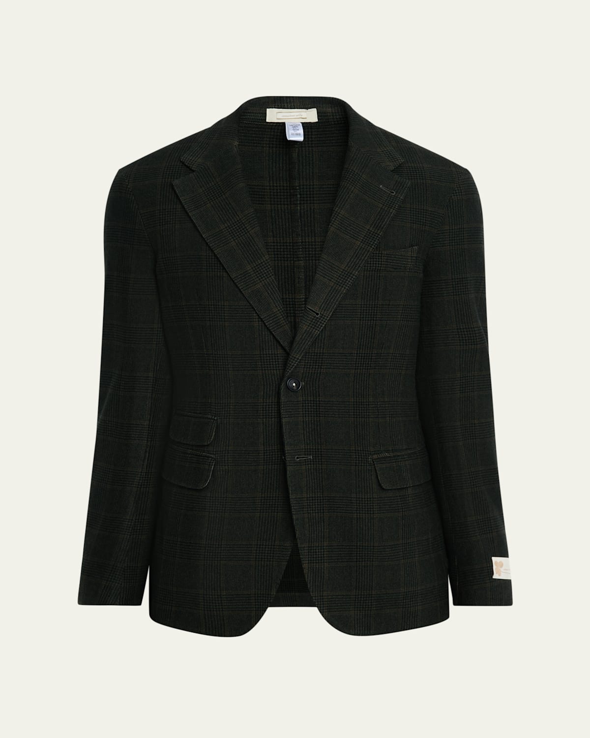 Massimo Alba Men's Catch2 Wool Prince Of Wales Sport Coat In Black