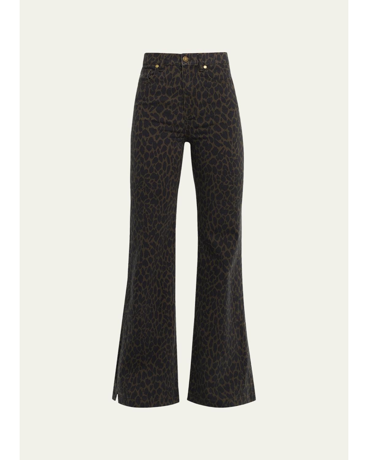 Tyra Printed Wide- Leg