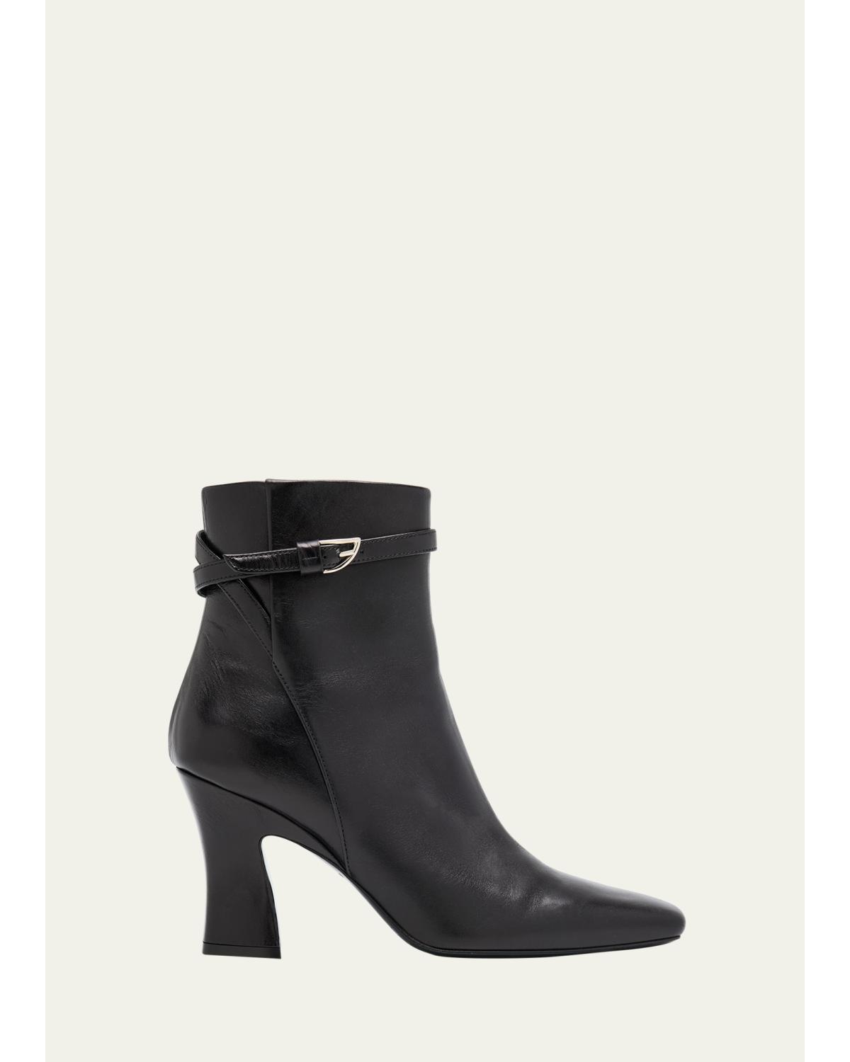 Nodstalgia Kate Leather Ankle Booties
