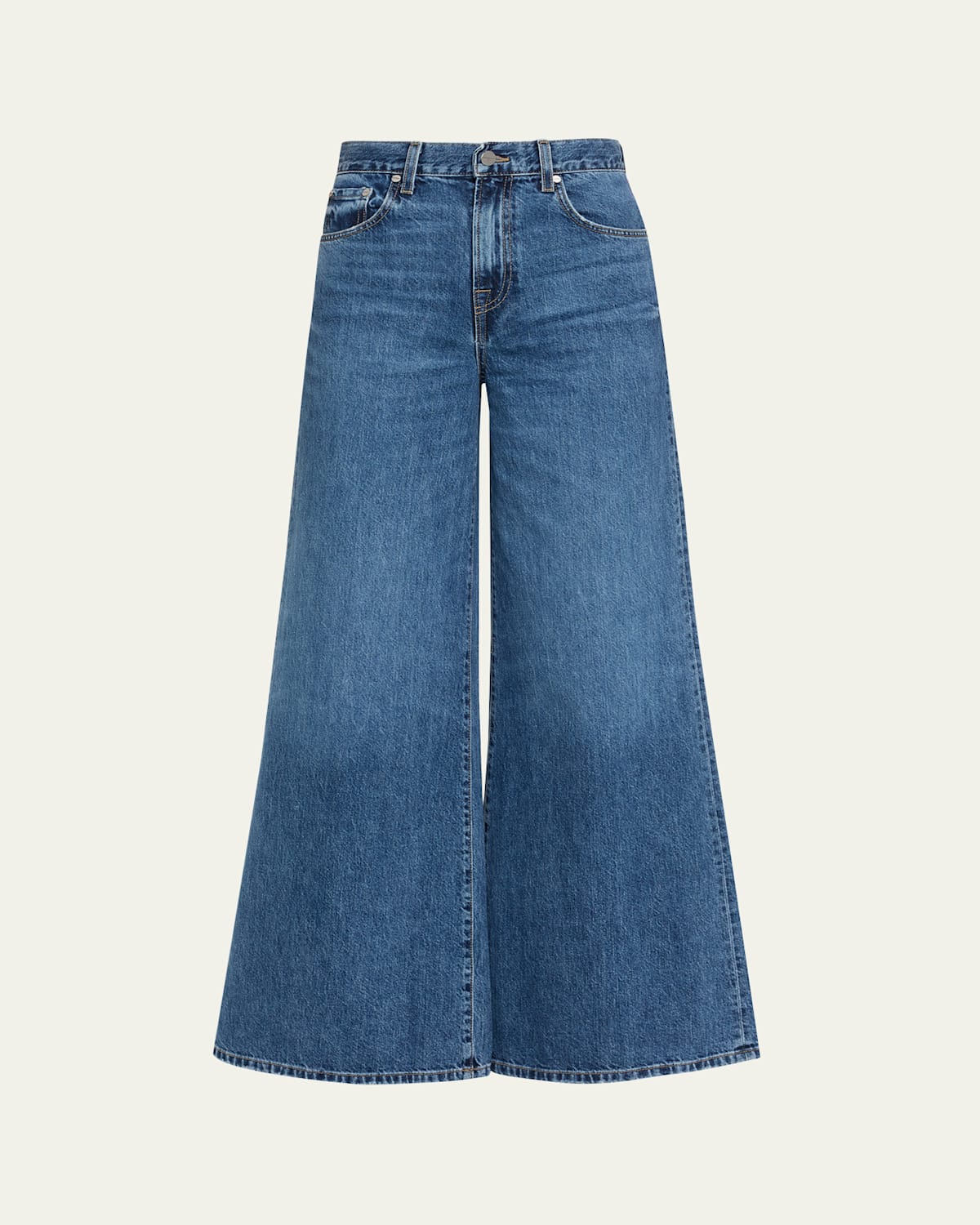 Twp Tall Tiny Dancer Wide-leg Jeans In Blue