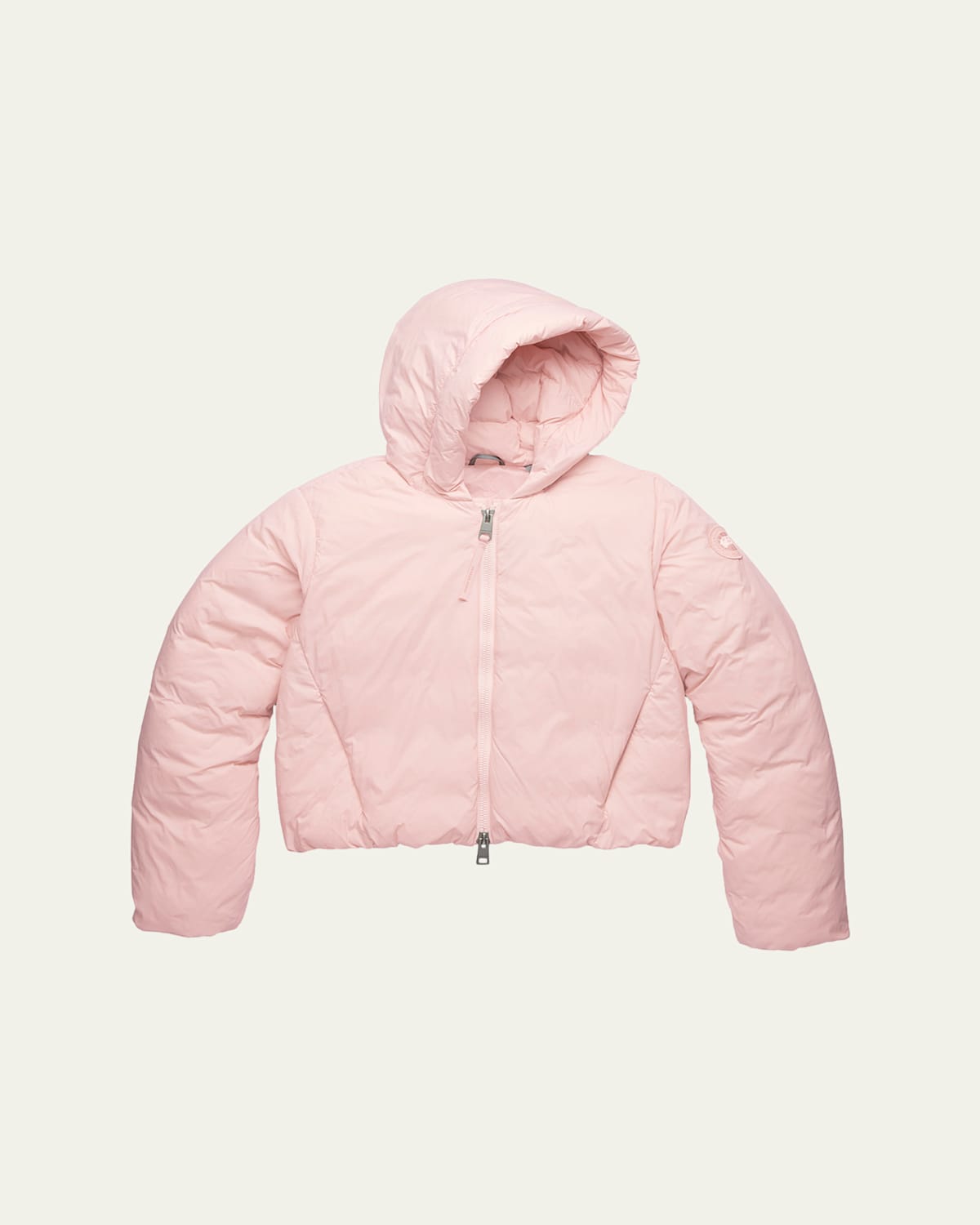 Canada Goose Elba Hooded Down Puffer Jacket In Pink