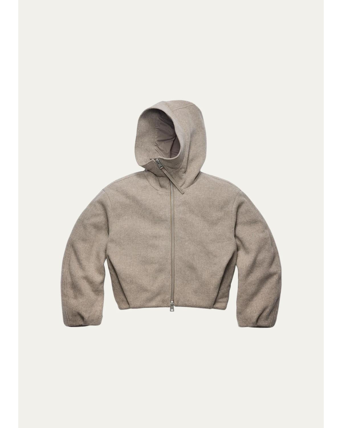 Chilliwack Hooded Wool Bomber Jacket