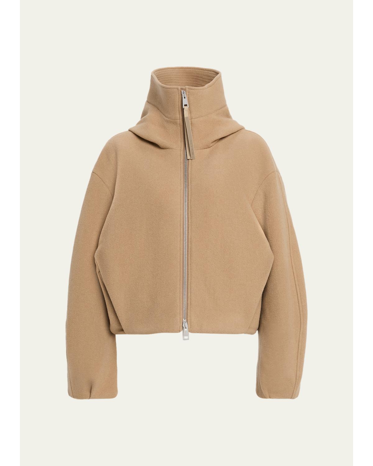 Chilliwack Hooded Wool Bomber Jacket