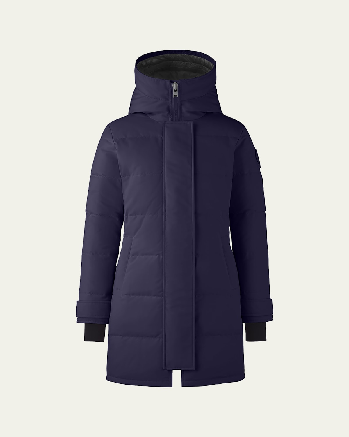 Canada Goose Shelburne Hooded Down Parka In Purple