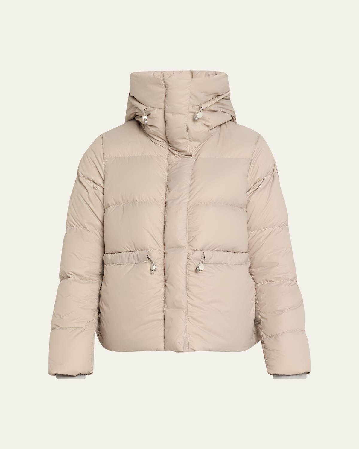 Canada Goose Montgomery Hooded Down Puffer Jacket In Gray