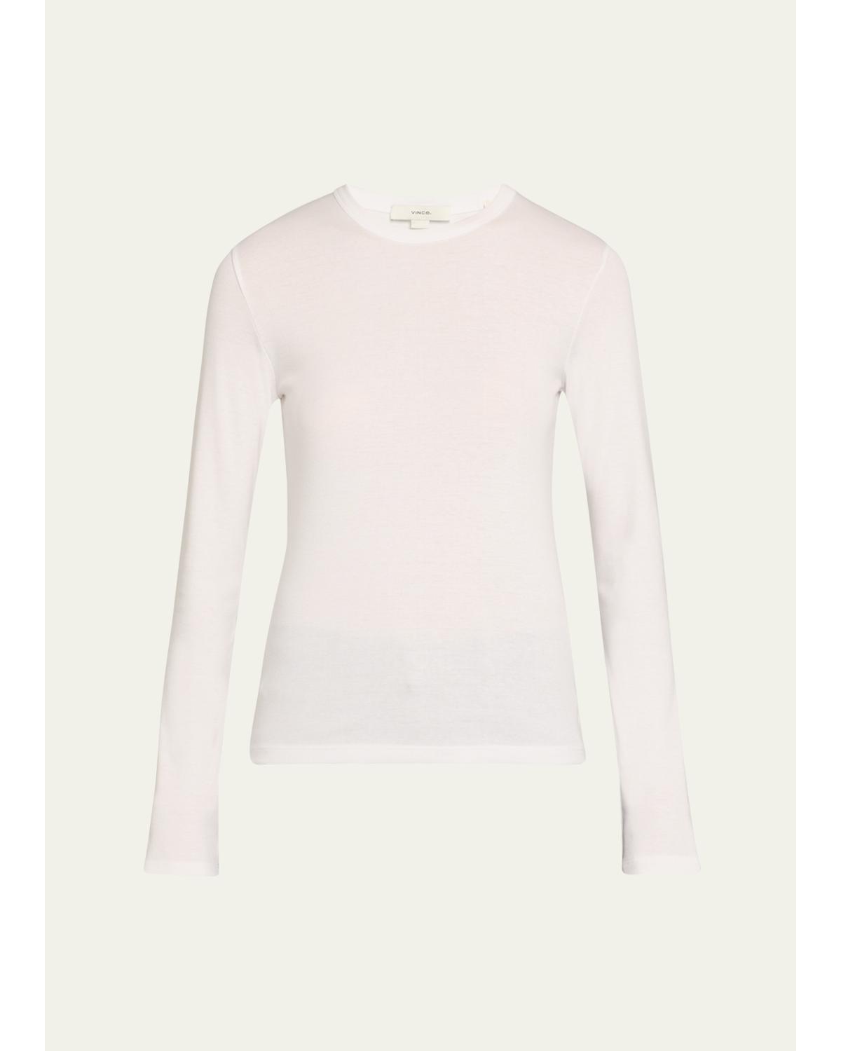 Long-Sleeve Crewneck Tee