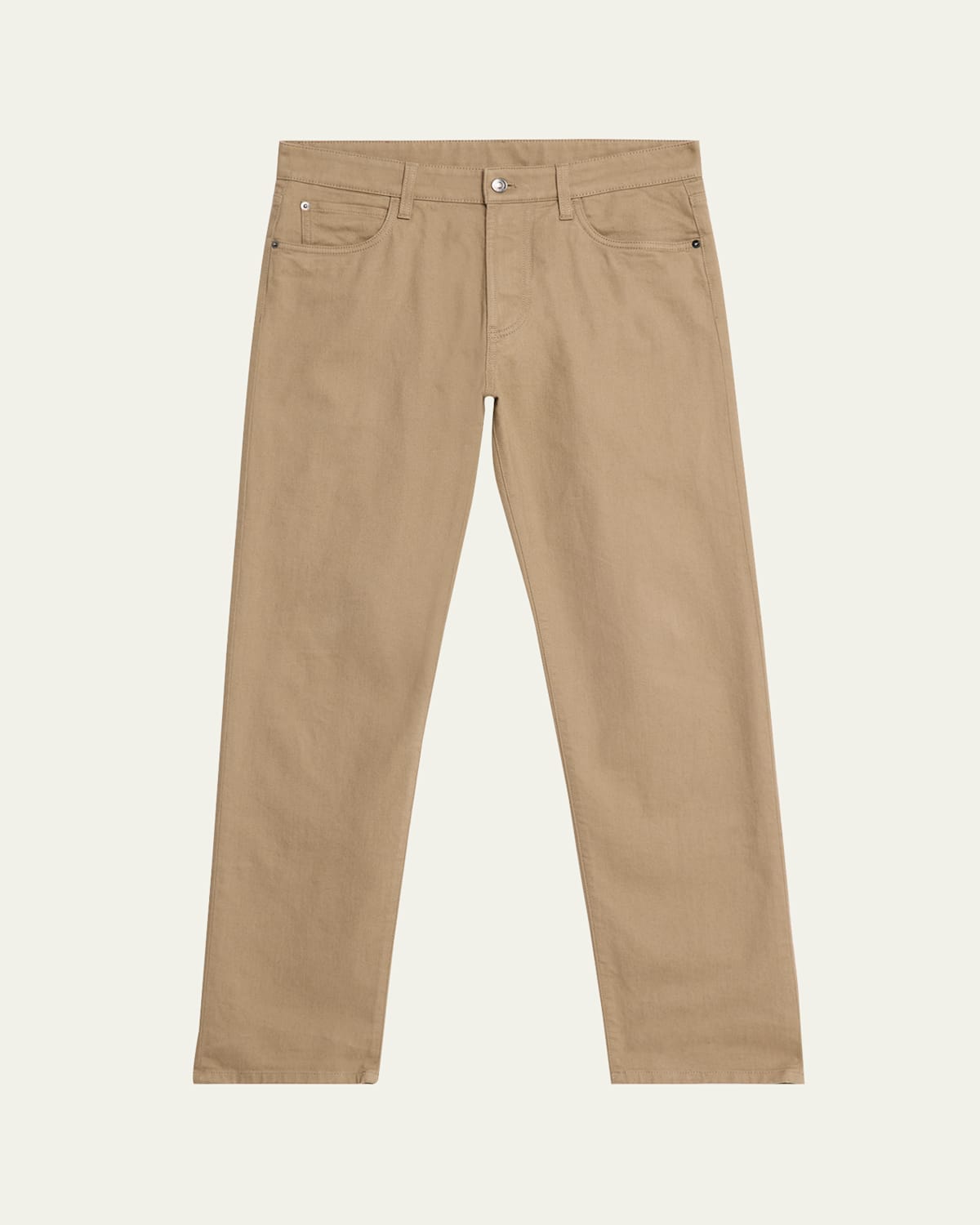 Loro Piana Men's Quarona Slim Five-pocket Trousers