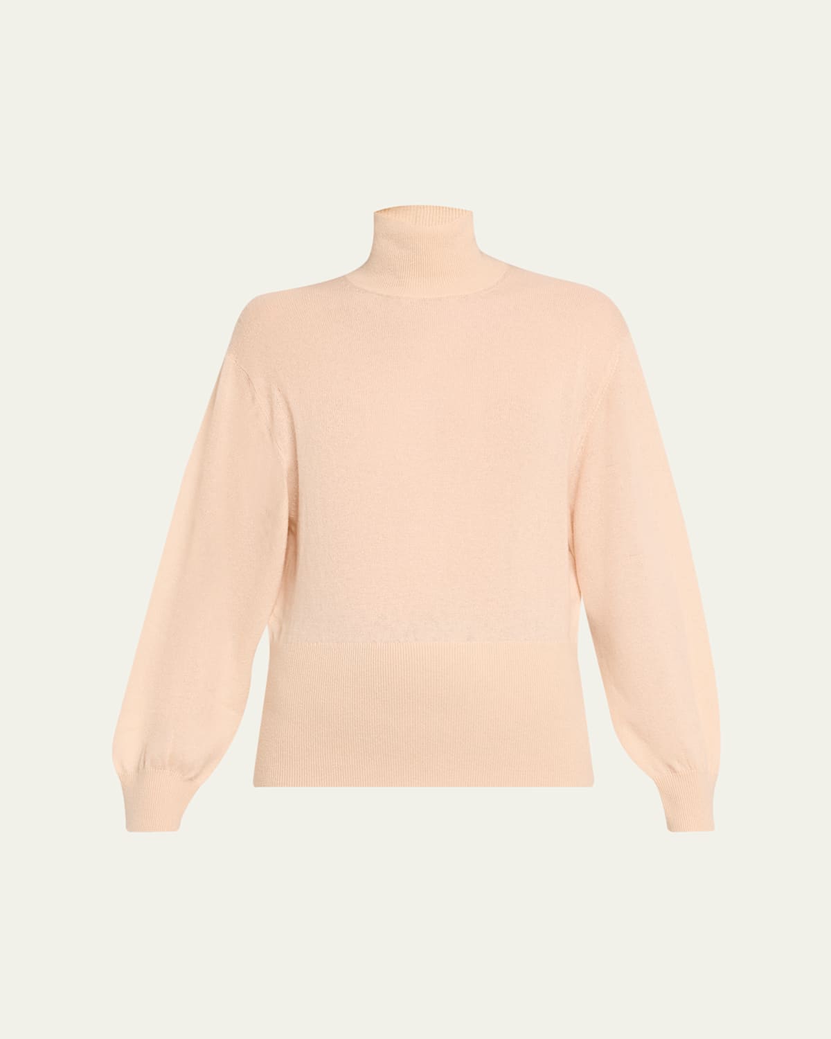 Loro Piana Camino Cashmere-silk Turtleneck Sweater In Pink
