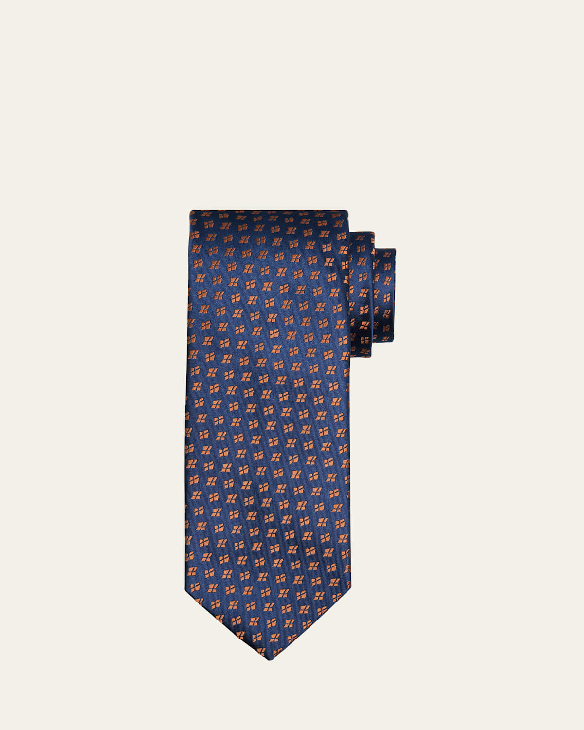 Charvet Men's Petite Window Silk Tie