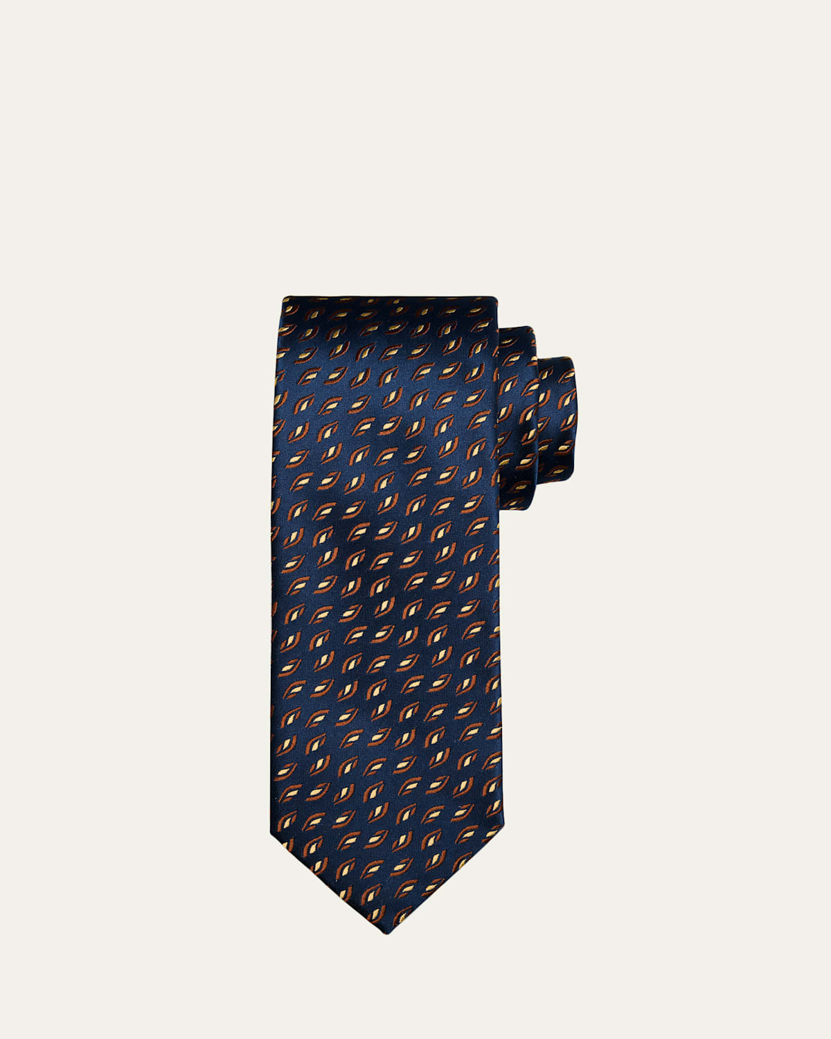 Charvet Men's Petite Bouquet Silk Tie | Thumbnail 4