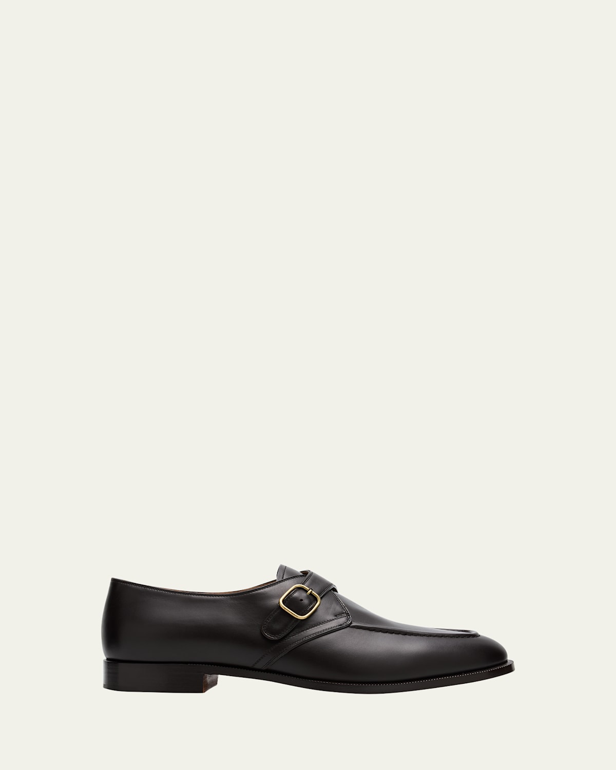 Men's Sergio Walk Leather Single-Monk Strap Loafers