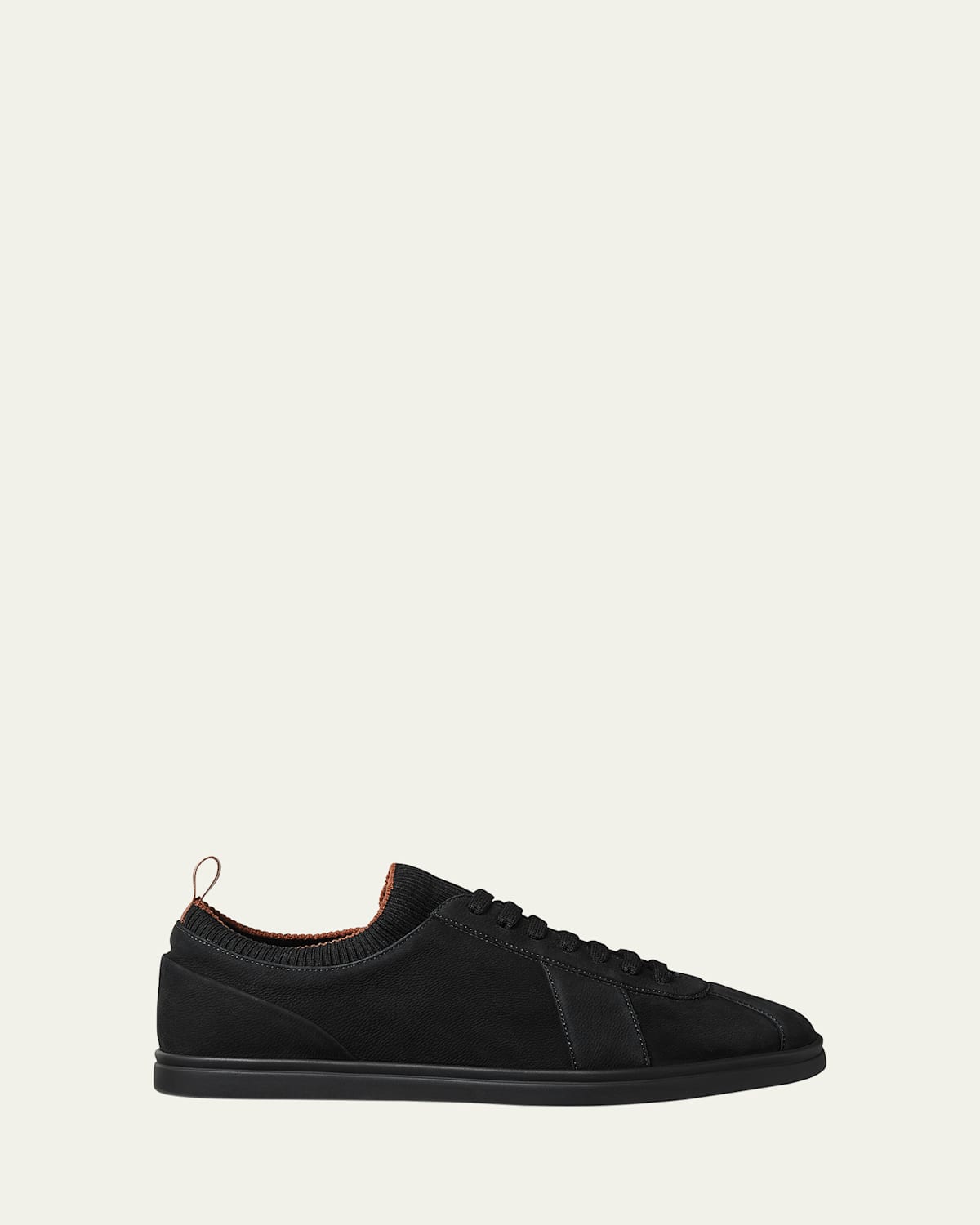 Loro Piana Men's Soho 2.0 Walk Grained Nubuck Slip-On Sneakers